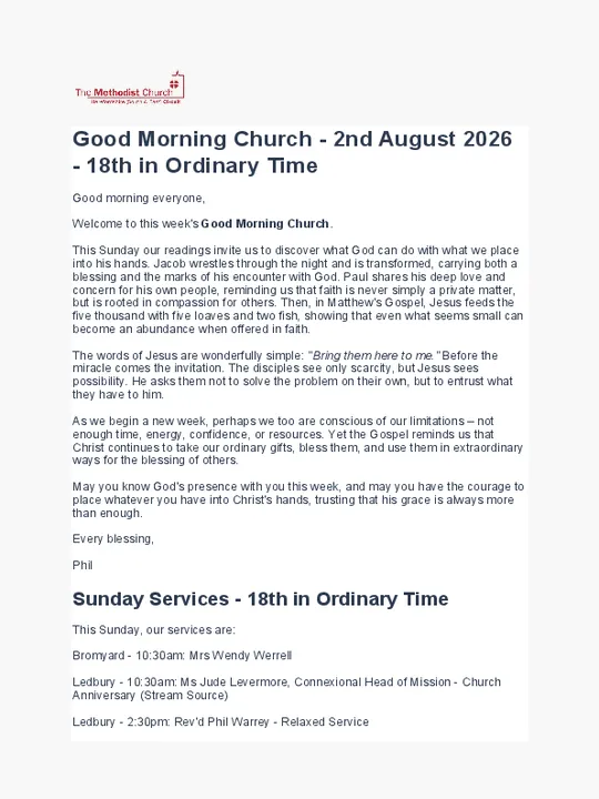 GMC &ndash; 2 August 2026
