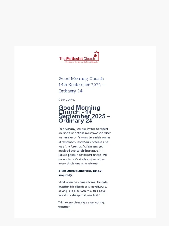 GMC – 14 September 2025