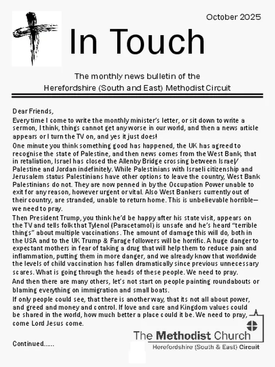 In Touch – October 2025